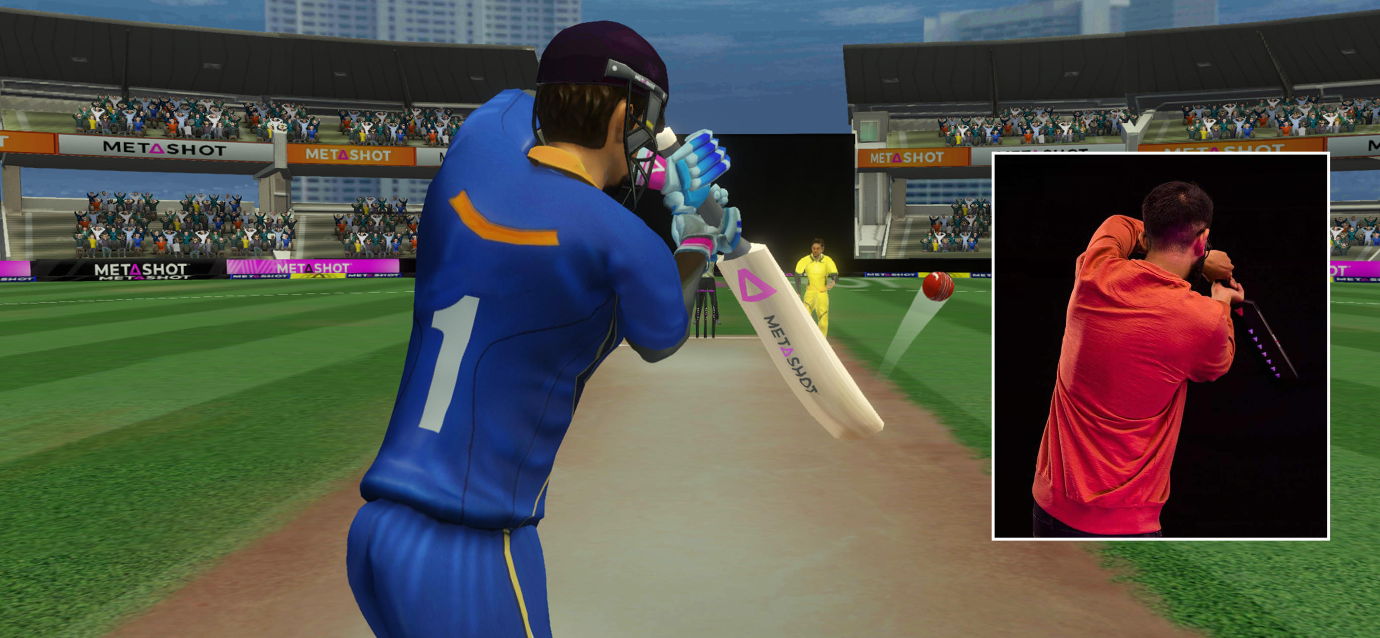 Screenshot of MetaShot Smart Cricket