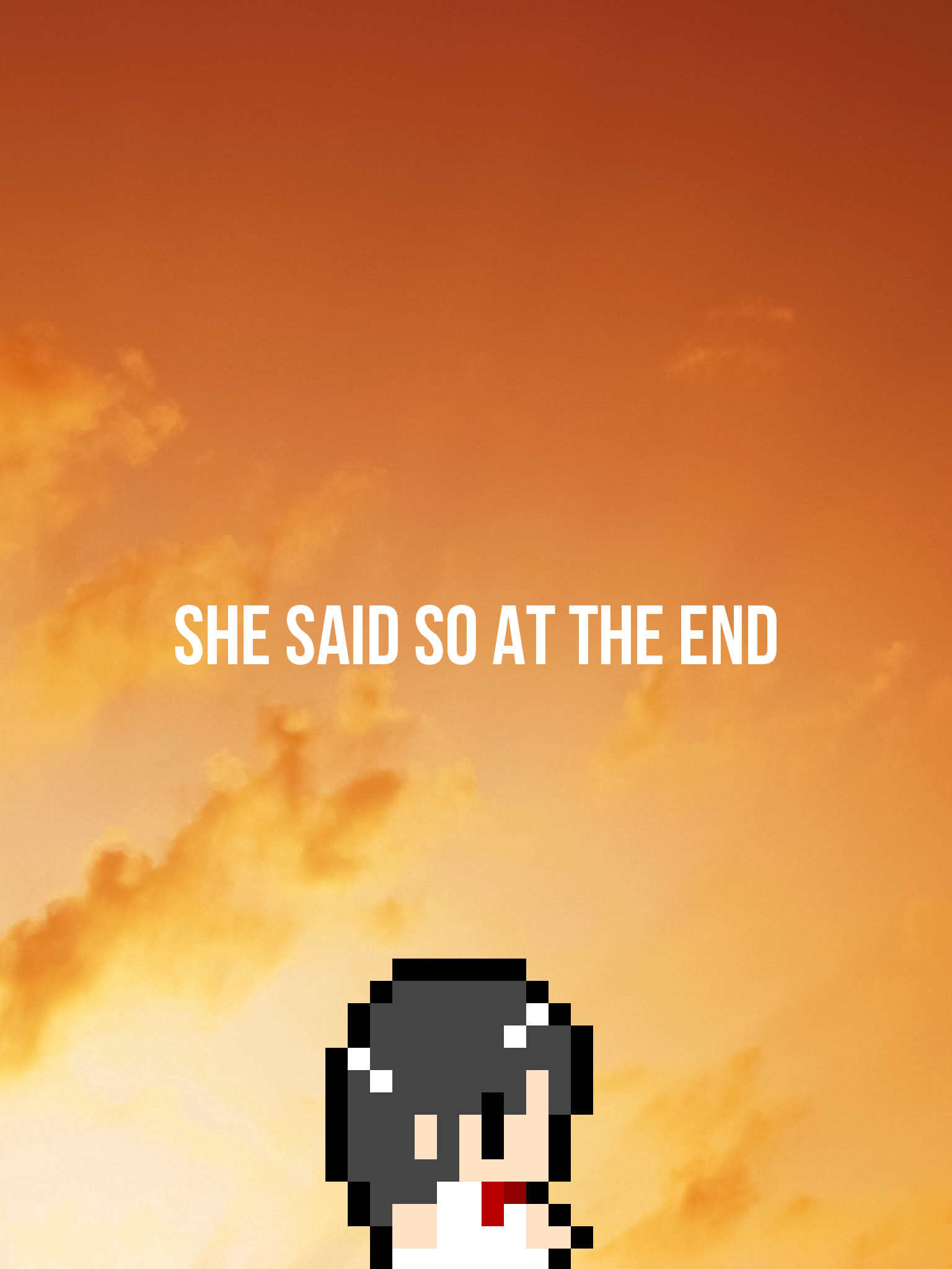 Cuplikan Layar Game 彼女は最後にそう言った