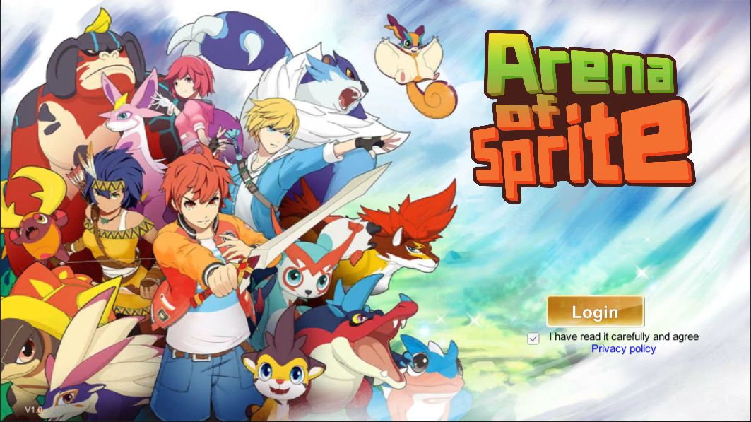 Arena of Sprite screenshot game