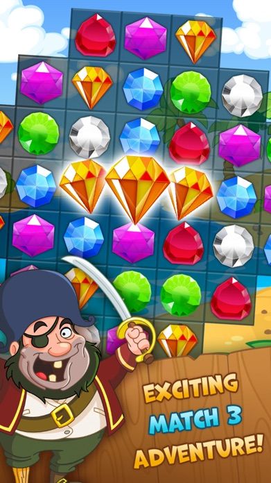 Screenshot 1 of Pirates Treasures - Casual matchmaking mobile game 