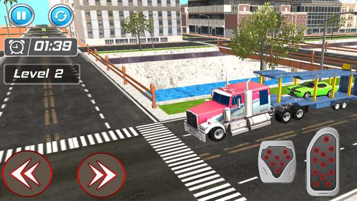 Euro Truck Driving Sim 3D Game 遊戲截圖