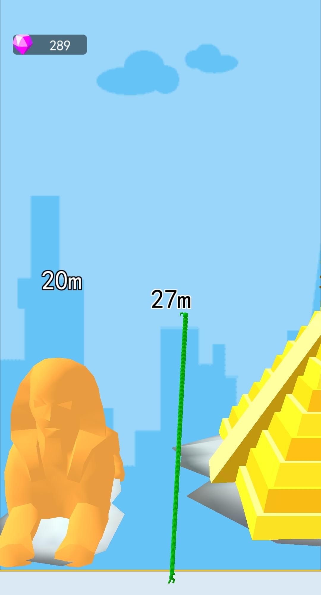 Captura de Tela do Jogo 长颈跑酷