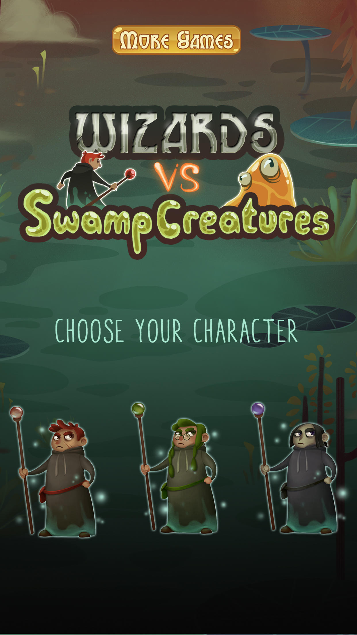 Wizard vs Swamp Creaturesのキャプチャ