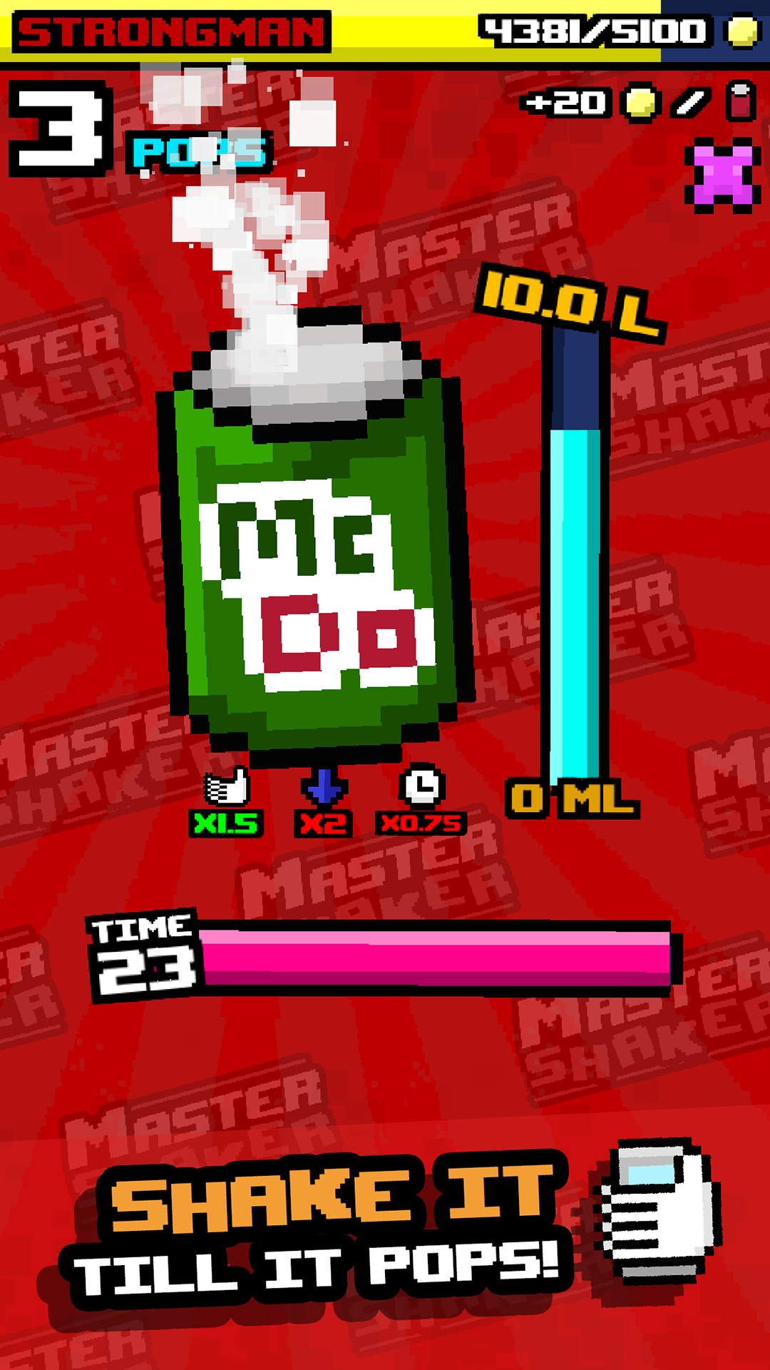 Master Shaker! Game Screenshot