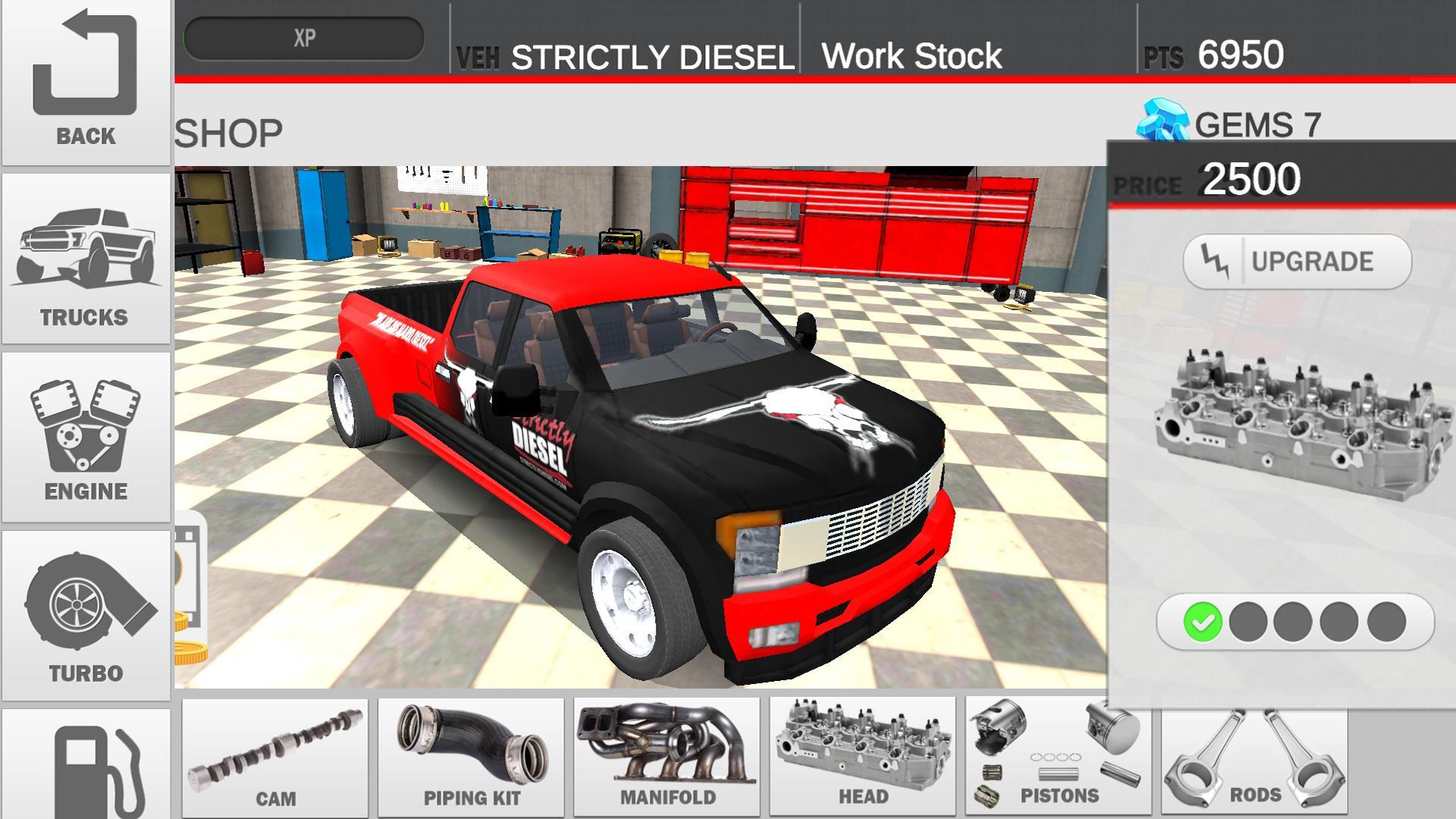 Diesel Challenge Pro 게임 스크린 샷