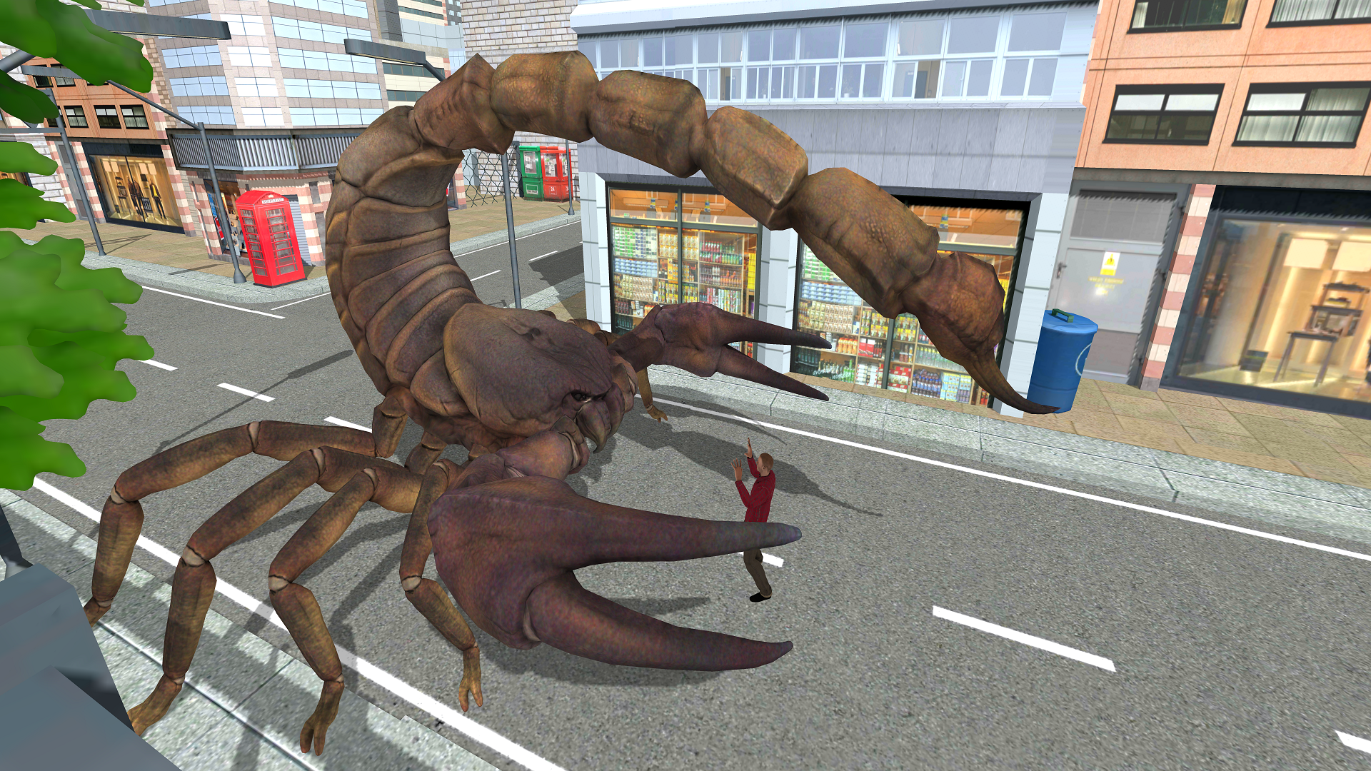 Giant Scorpion Simulator 게임 스크린 샷