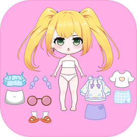 Chibi girl dress up hotsell