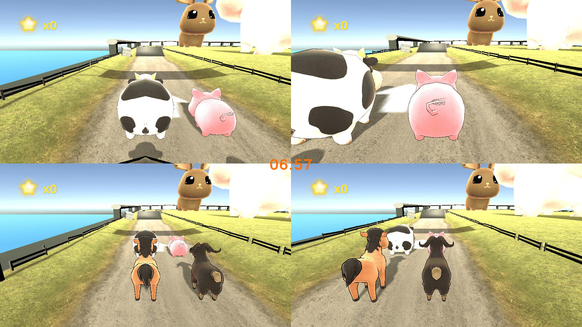 Animal Race Party 게임 스크린 샷