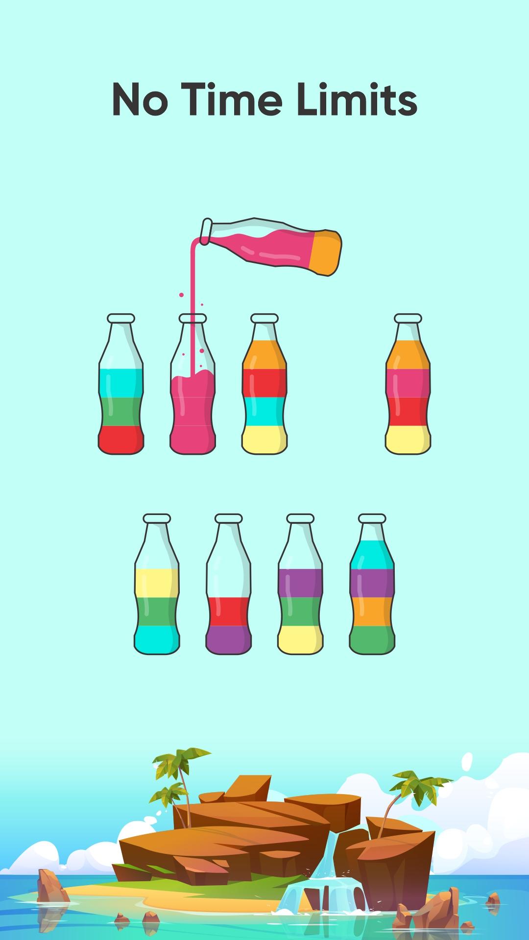 Aquafy Water Color Sort Game Game Screenshot
