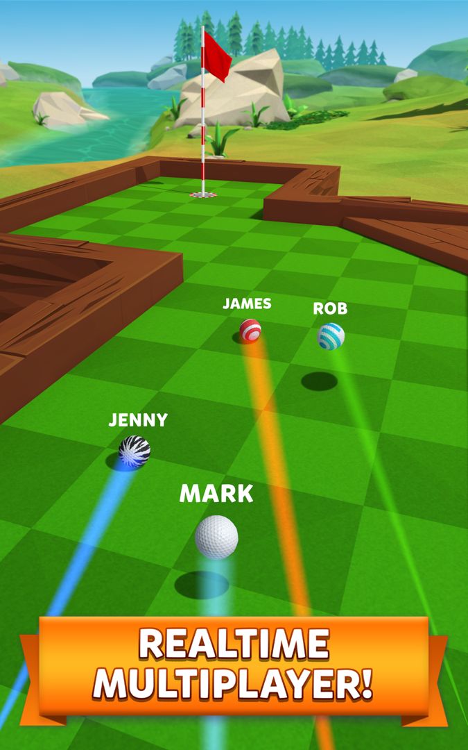 Screenshot of Golf Battle