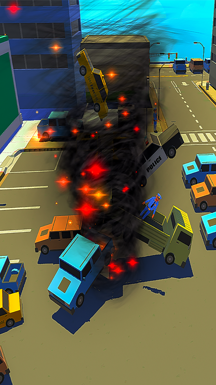 Tornado Hurricane io Game Screenshot