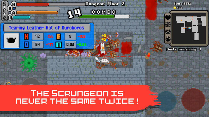 The Scrungeon Depths Game Screenshot