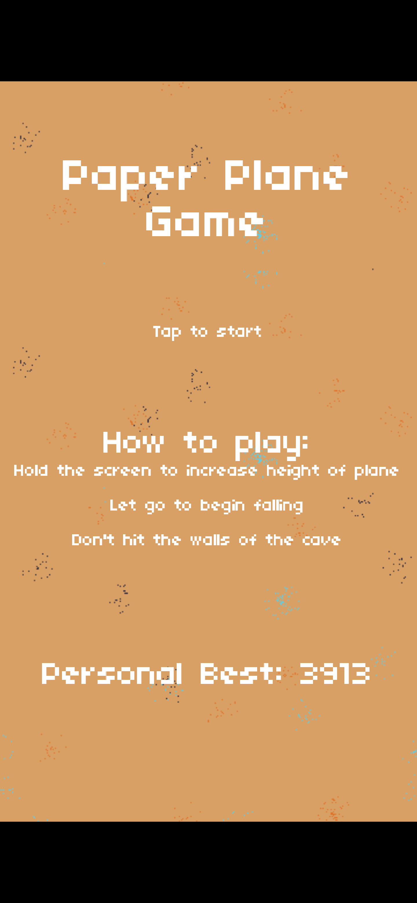 Paper Plane Game Game Screenshot