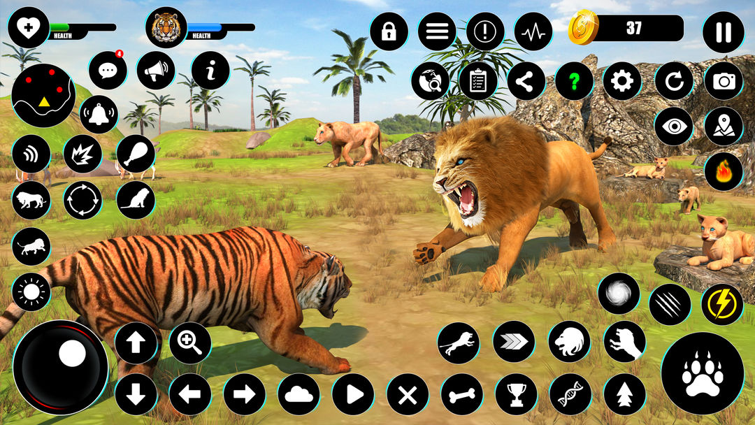 Screenshot of Lion Games Animal Simulator 3D