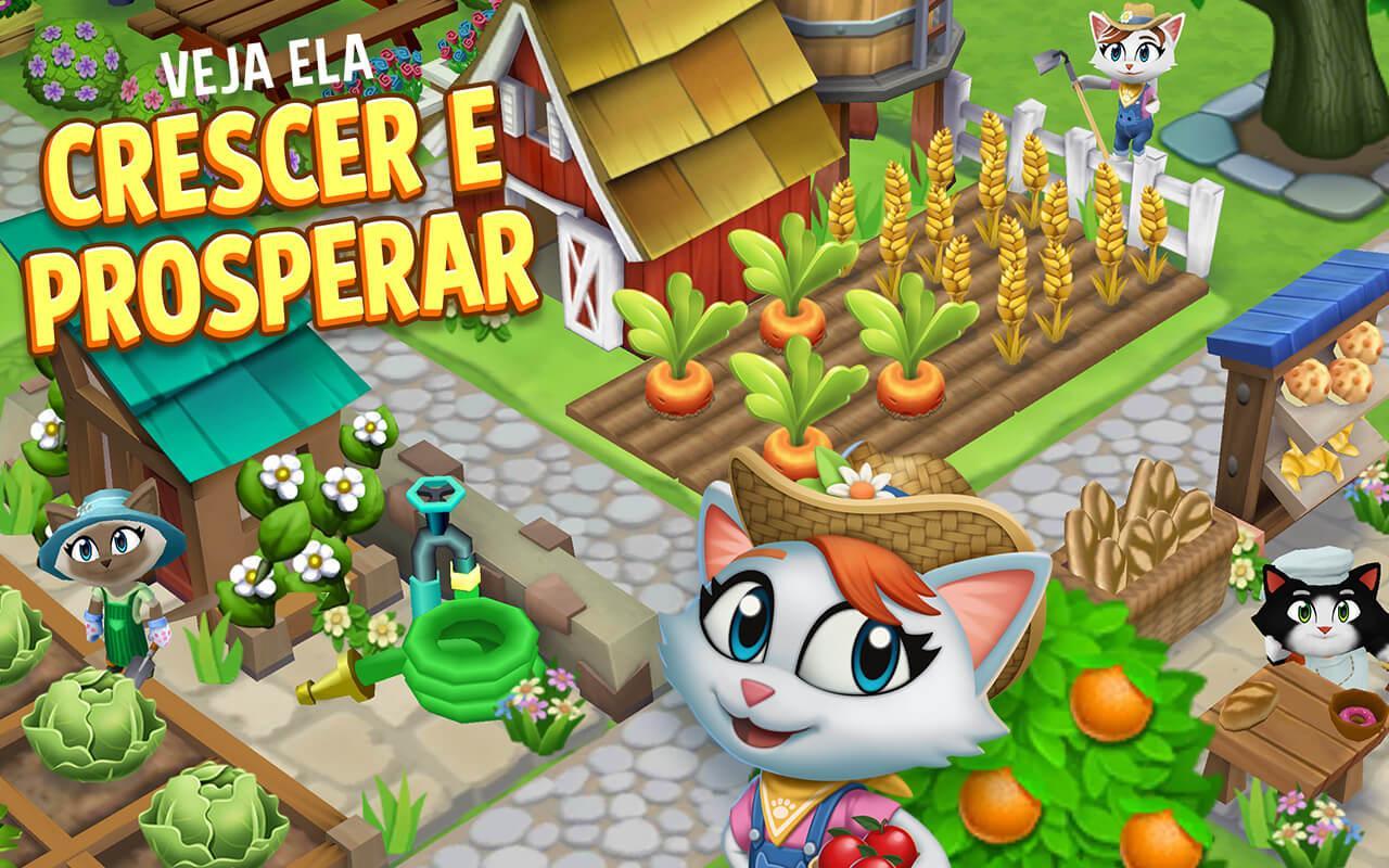 Captura de Tela do Jogo Kitty City