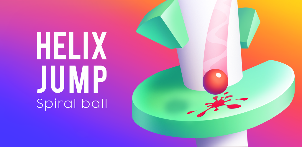 Banner of Helix Jump: Спиральная башня с шариками 3