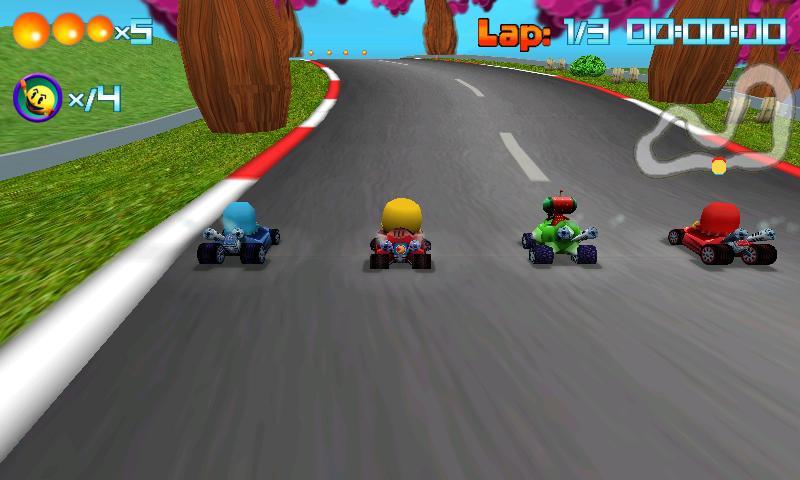 PAC-MAN Kart Rally by Namco Game Screenshot