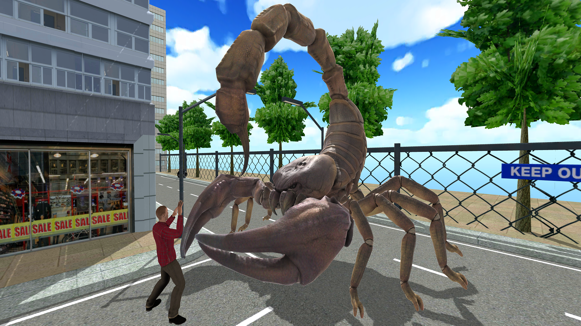 Giant Scorpion Simulator ภาพหน้าจอเกม