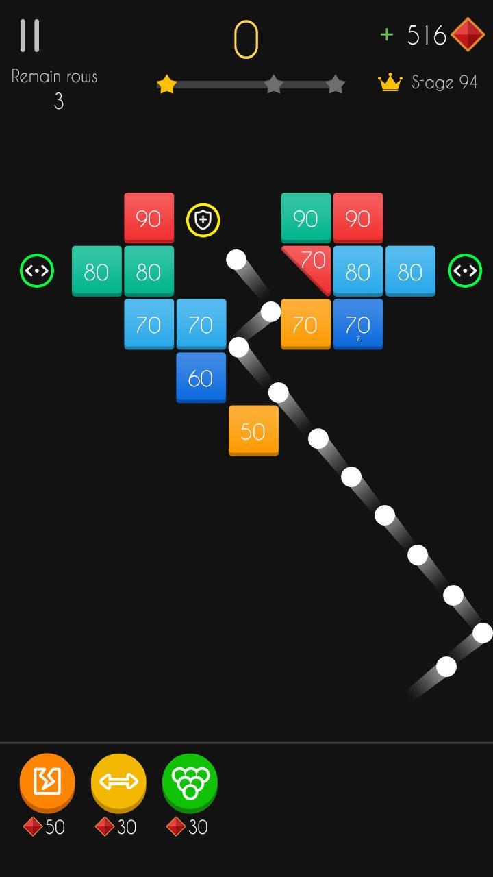 Screenshot 1 of Balls Bricks Breaker 2 - Puzzle Challenge 2.11.304