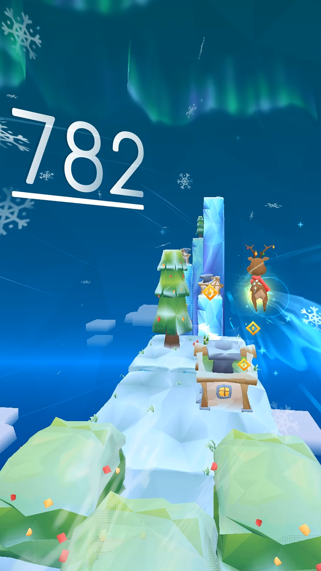 Sky Surfing Game Screenshot
