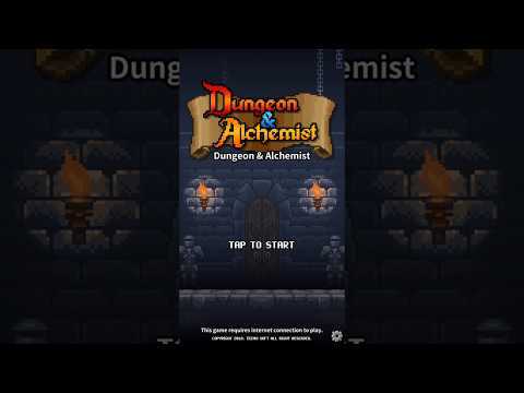 Captura de Tela do Vídeo de Dungeon & Alchemist Pixel RPG