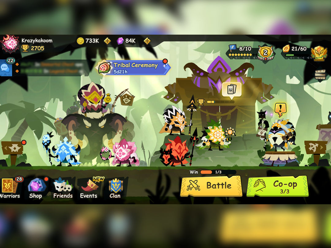 Krazy Kakoom Island screenshot game