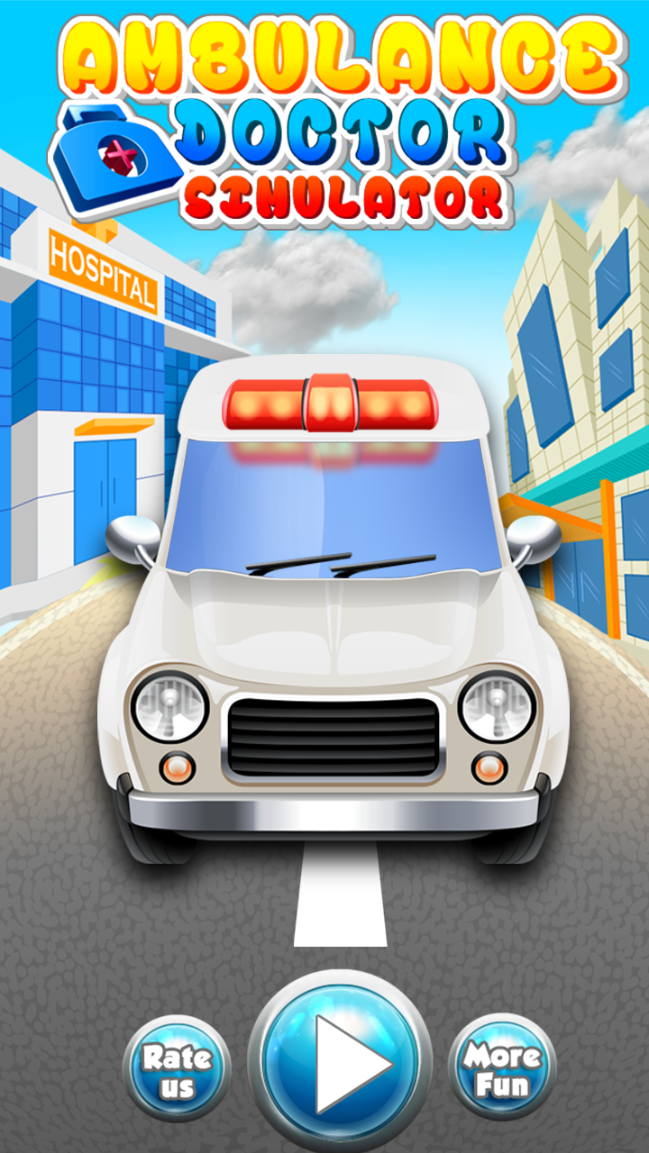 Ambulance Doctor Simulator Game Screenshot