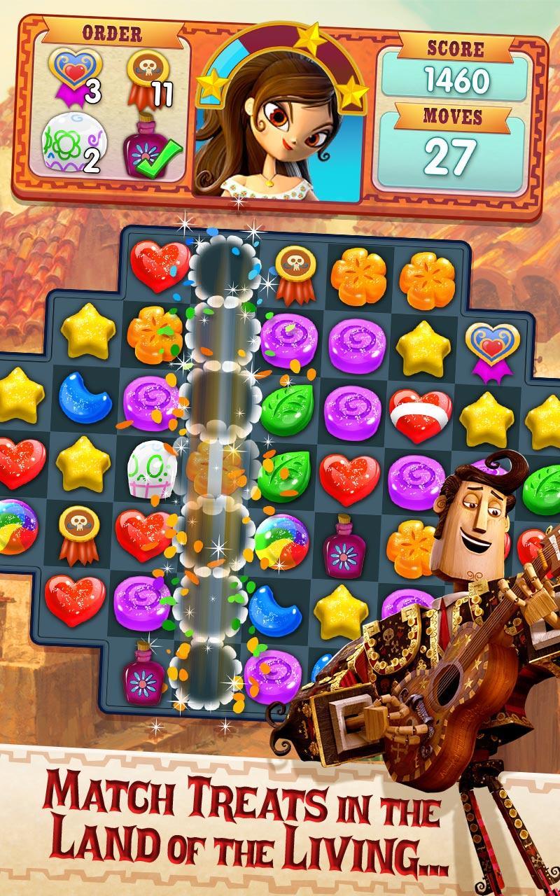 Cuplikan Layar Game Sugar Smash: Book of Life