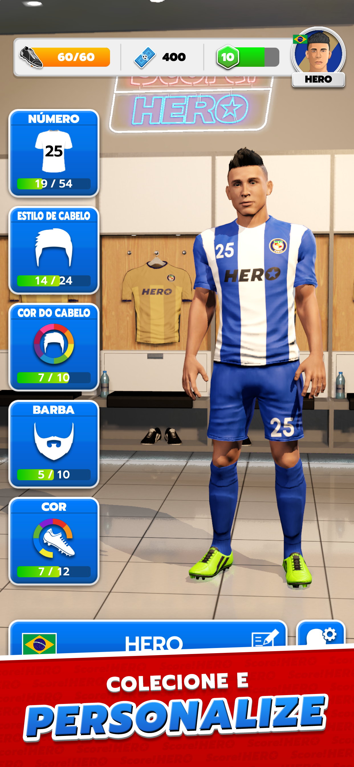Captura de Tela do Jogo Score! Hero