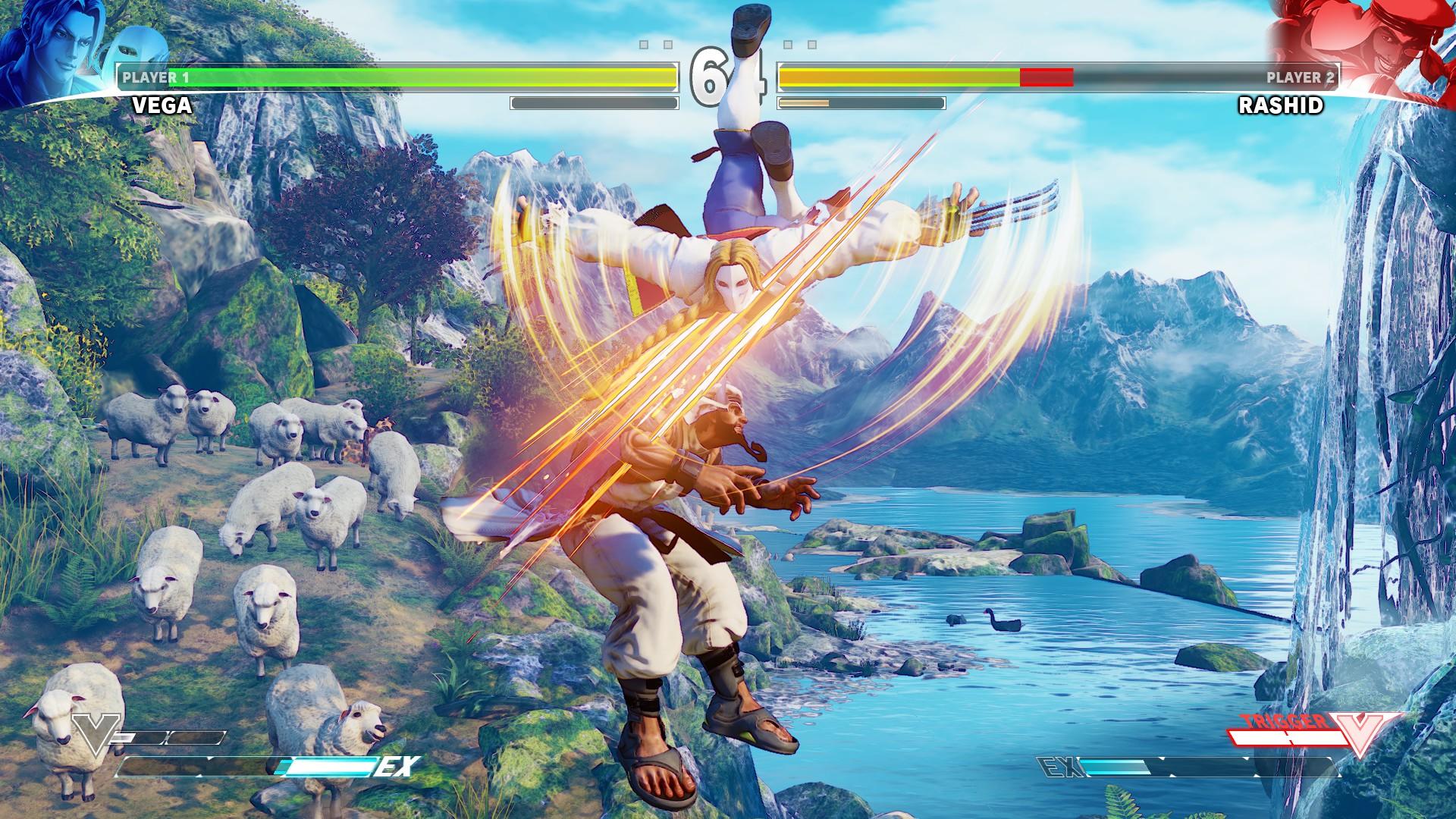 Screenshot of Street Fighter V