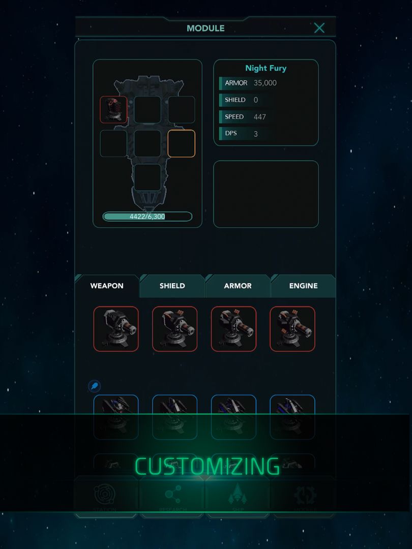 Space Core : The Ragnarok 게임 스크린 샷