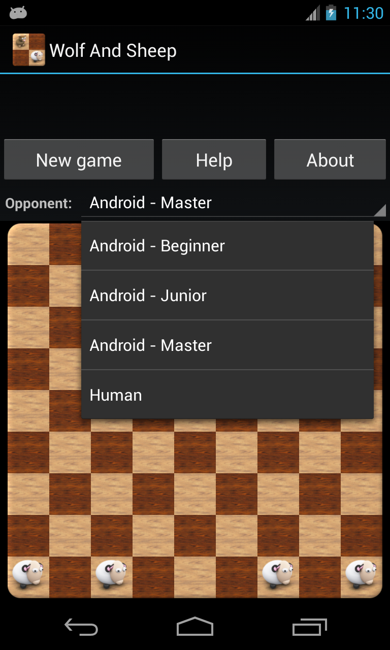 늑대와 양 게임 스크린샷