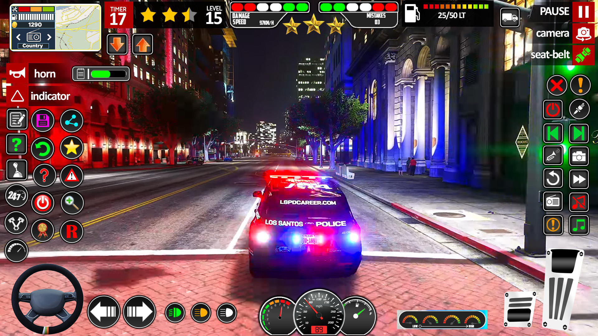 Police Car Parking Game 2025 Game Screenshot