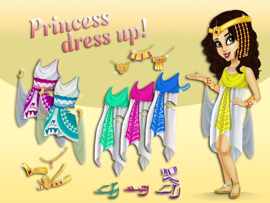 Sweet Egyptian Princess screenshot game