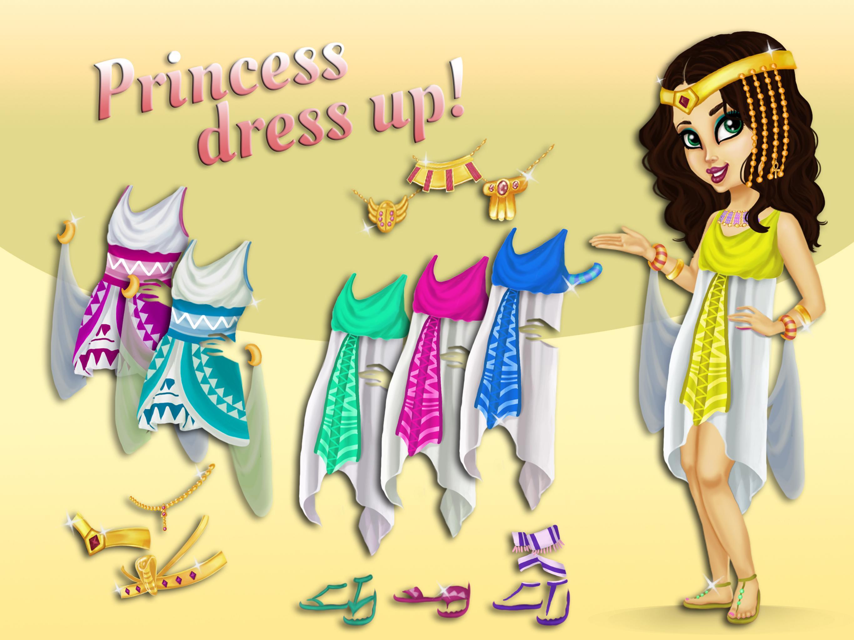 Sweet Egyptian Princess Game Screenshot