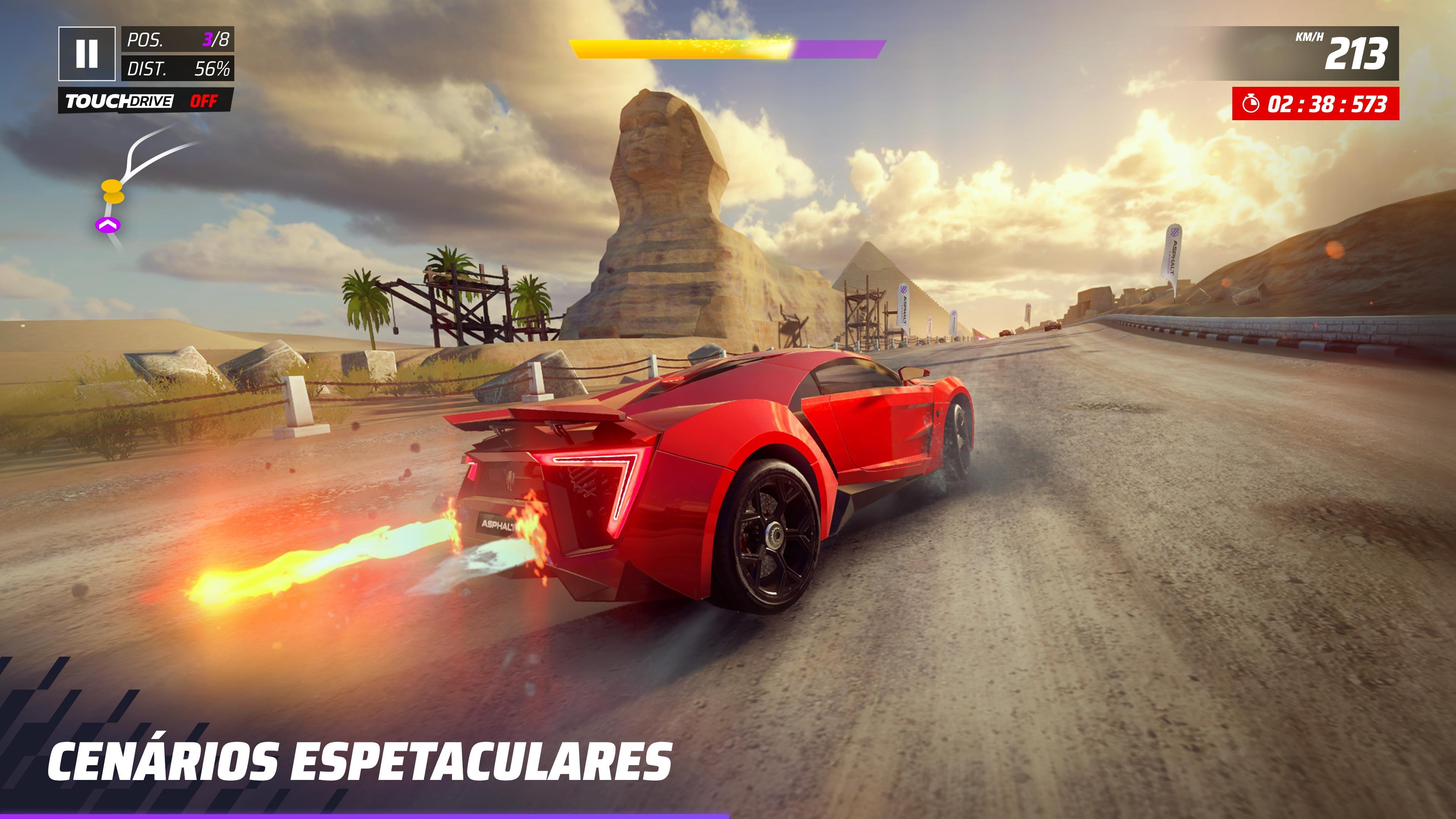 Captura de Tela do Jogo Asphalt Legends - Corrida