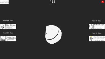 Sticky Clicker! Game Screenshot