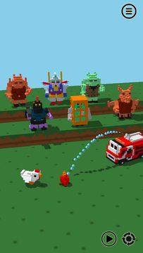 Voxel Creatures Game Screenshot