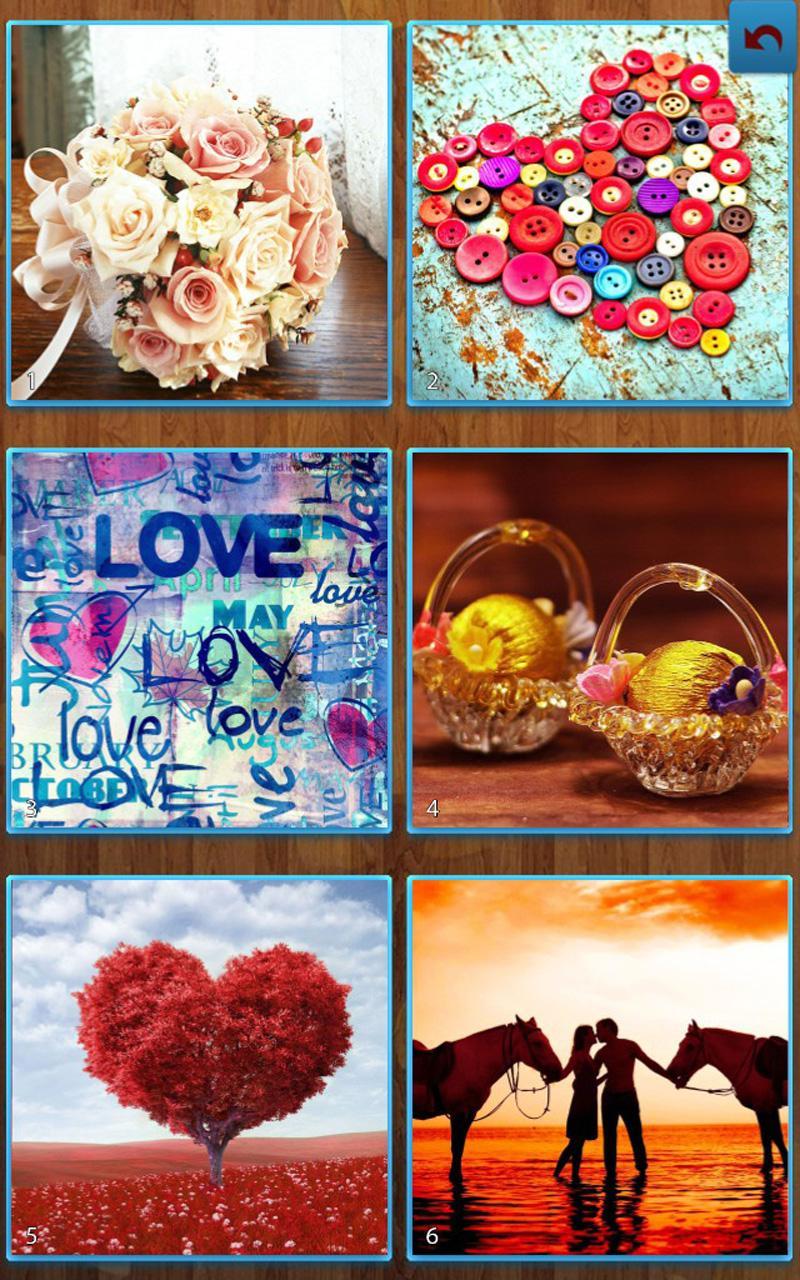 Valentine's Day Jigsaw Puzzles Game Screenshot