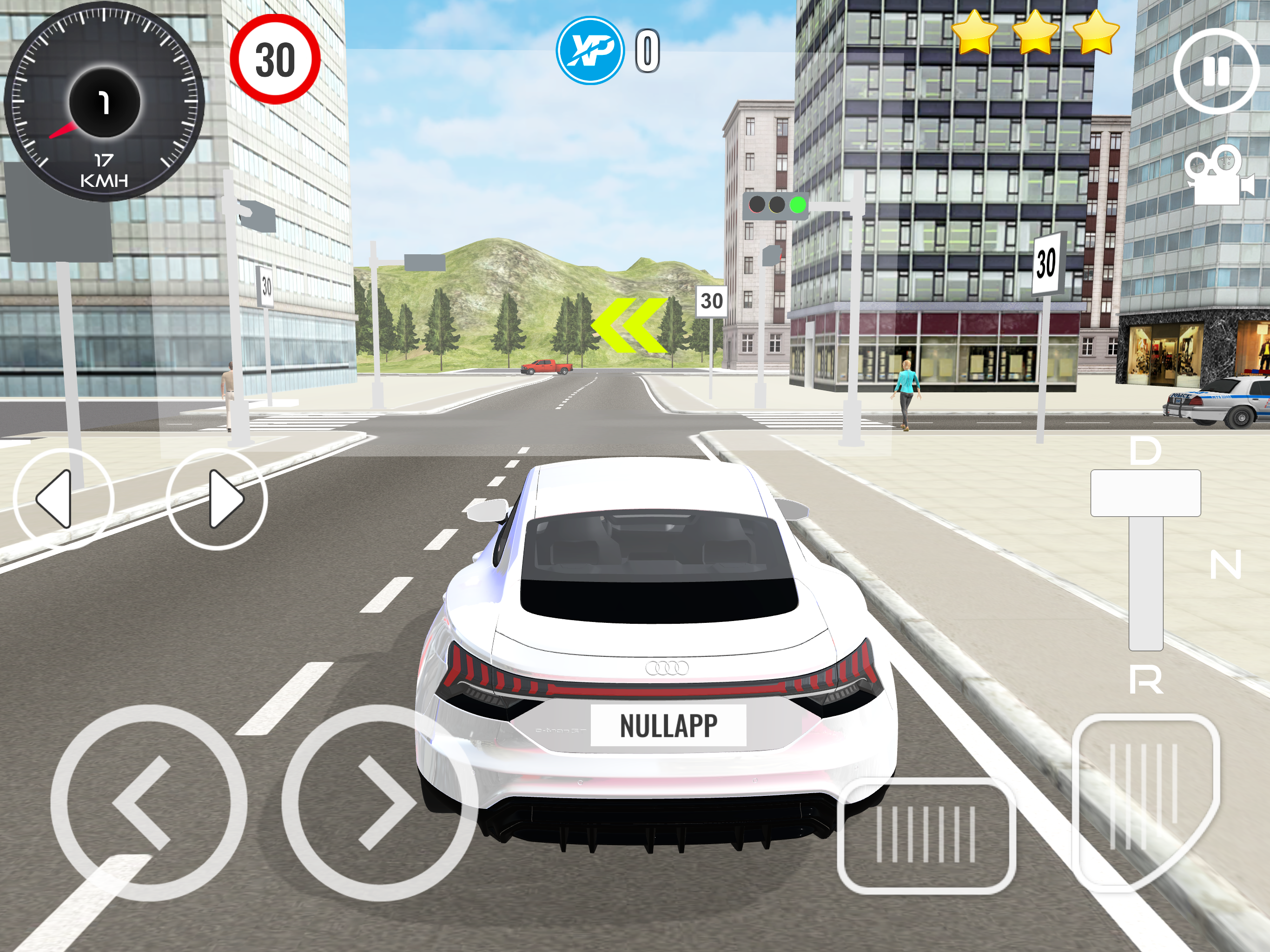 Driving School 3D ゲームのスクリーンショット