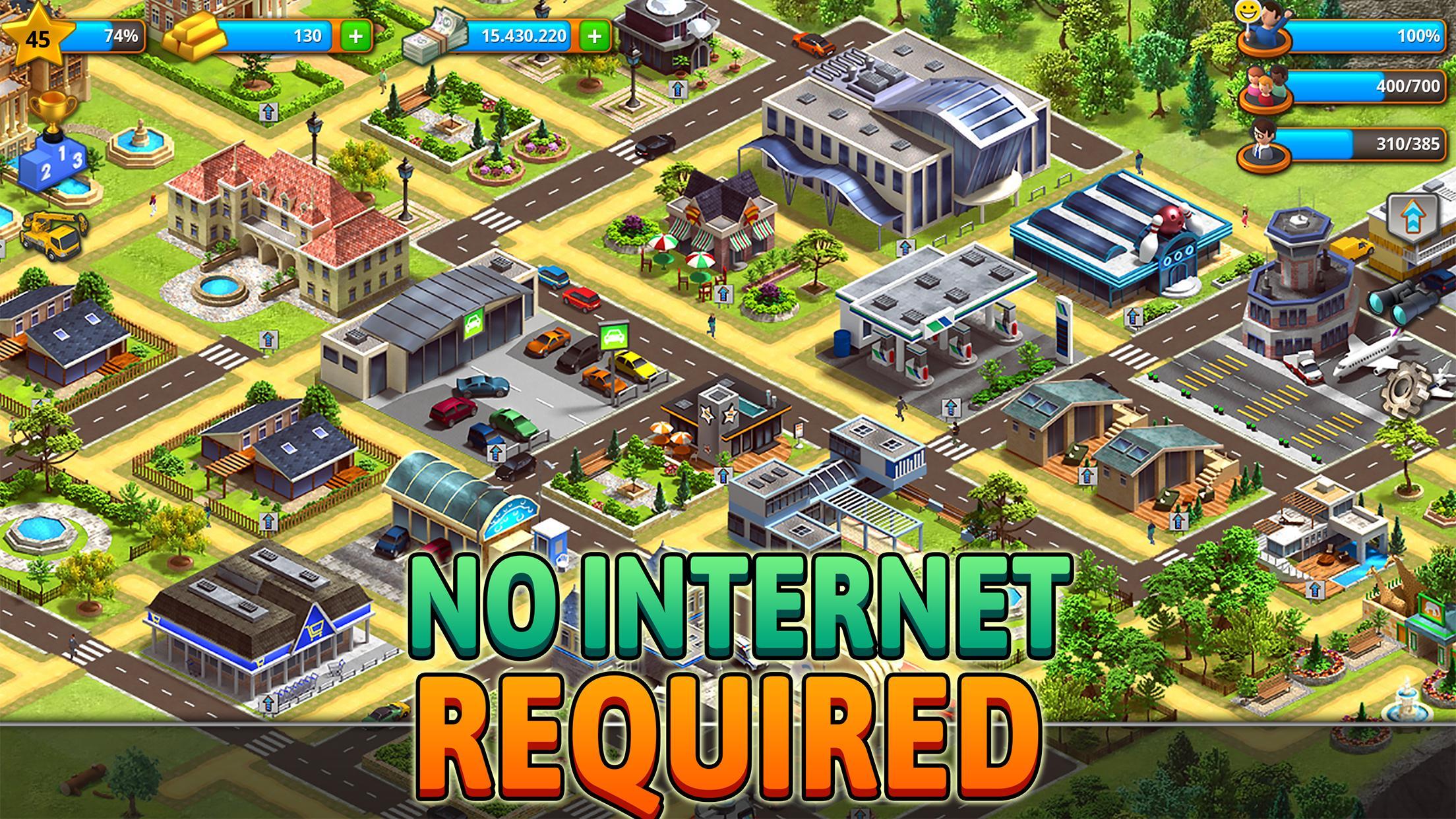 Paradise City: Building Sim Game Screenshot