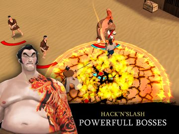 Bushido Saga Samurai Nightmare ゲームのスクリーンショット