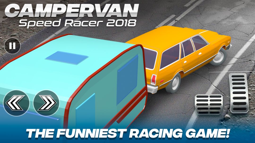 Camper Van Race Driving Simulator 2018 게임 스크린 샷