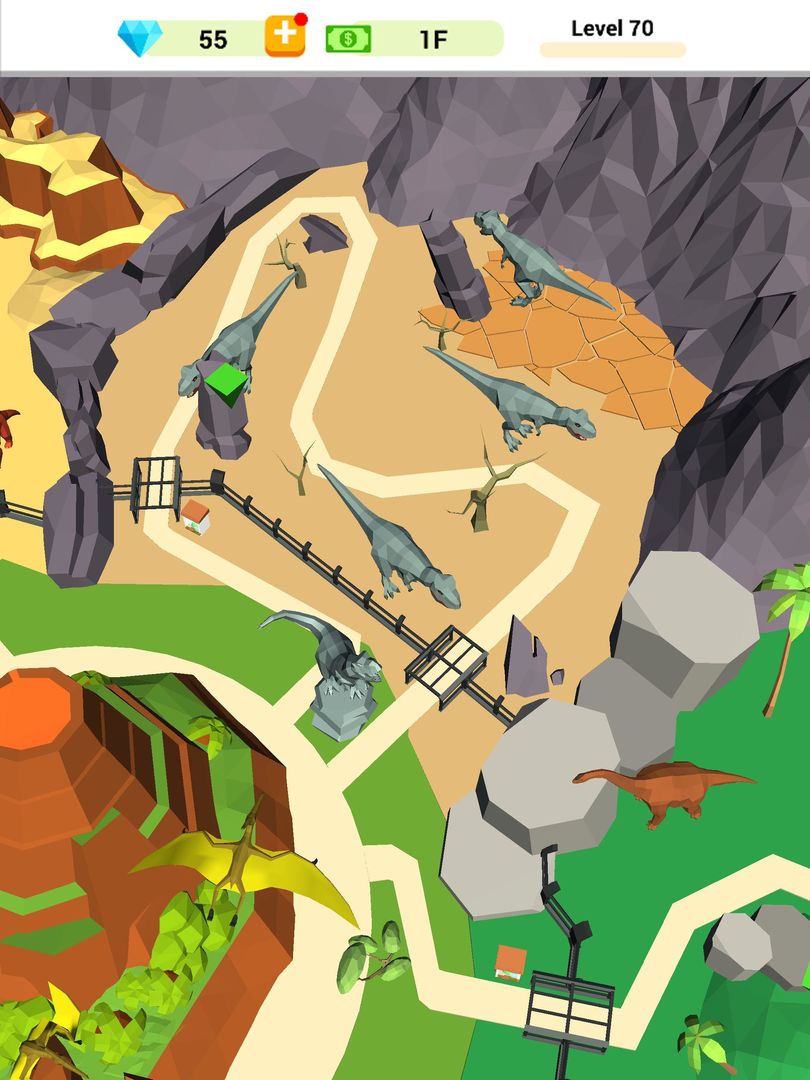 Idle Dino Park遊戲截圖