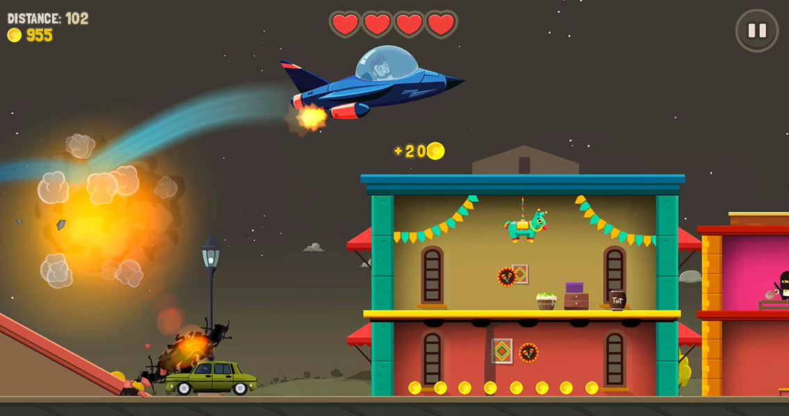 Aliens Drive Me Crazy Game Screenshot