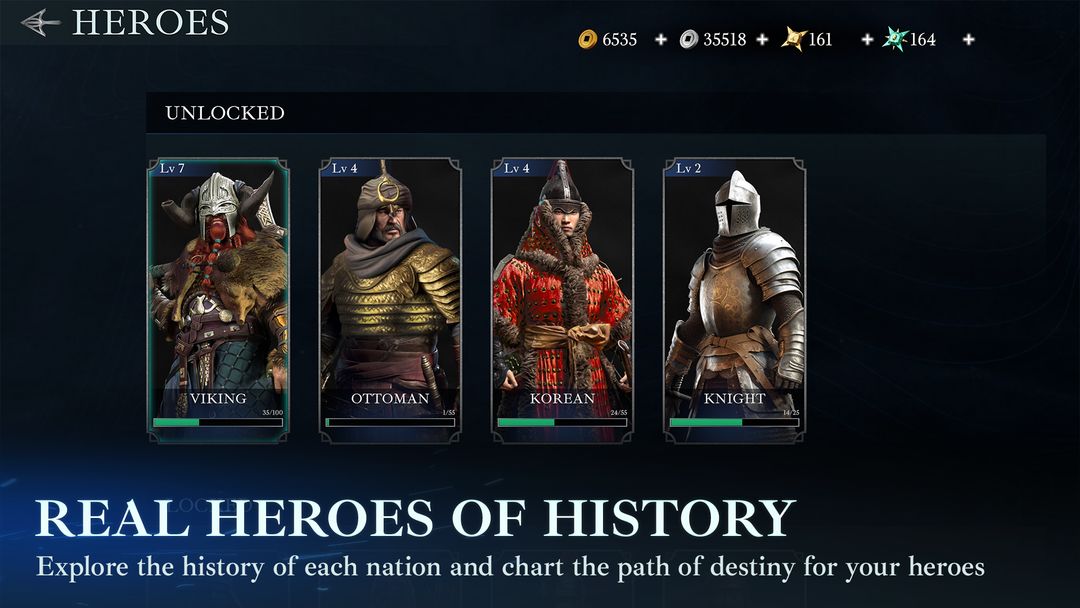 Warriors Rise: For Honor screenshot game