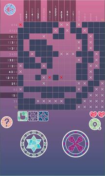 Picross Luna II - Six Pieces Of Tears Game Screenshot