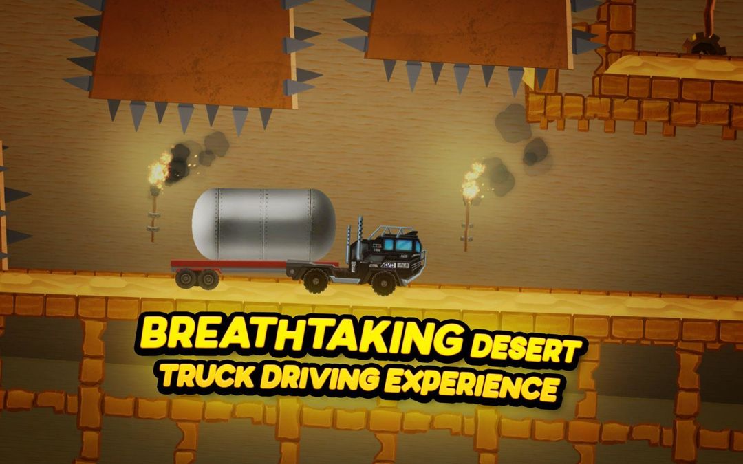 Desert Rally Trucks: Offroad Racing 게임 스크린 샷