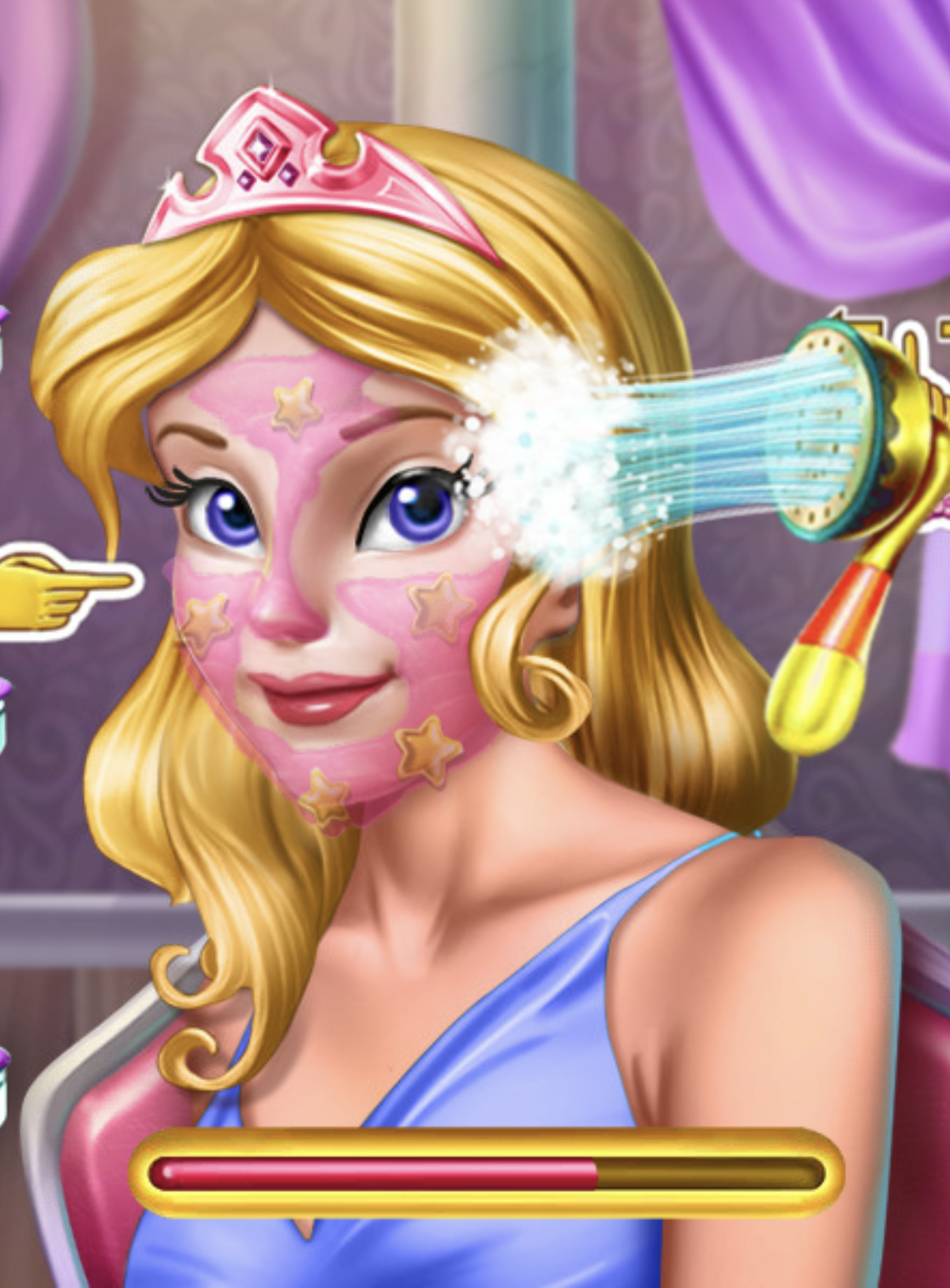 Jogos de Visite o Spa das Princesas no Meninas Jogos