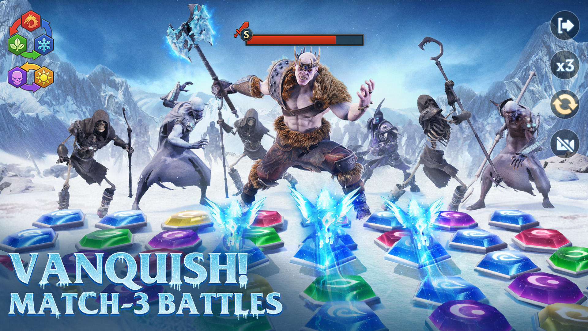 Screenshot of Puzzles & Chaos: Frozen Castle